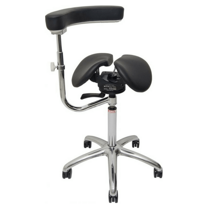 AllRound Twin Saddle Chair for Dental and Medical sithealhier Sit Healthier