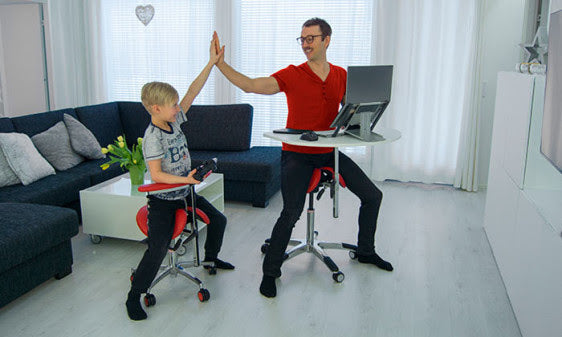 Salli Swing Saddle Chairs | Sit Healthier