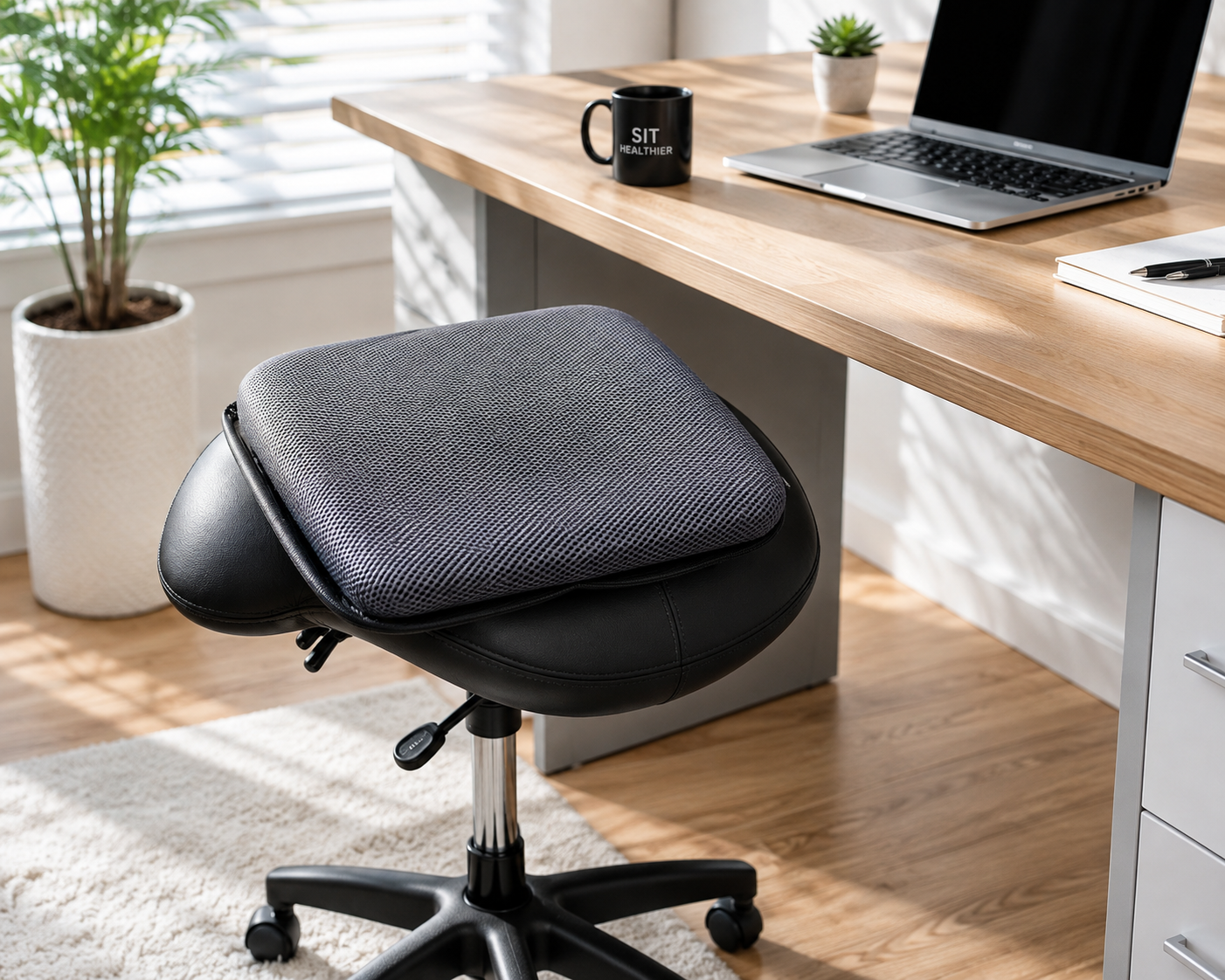 How a honeycomb gel seat cushion supports long workdays