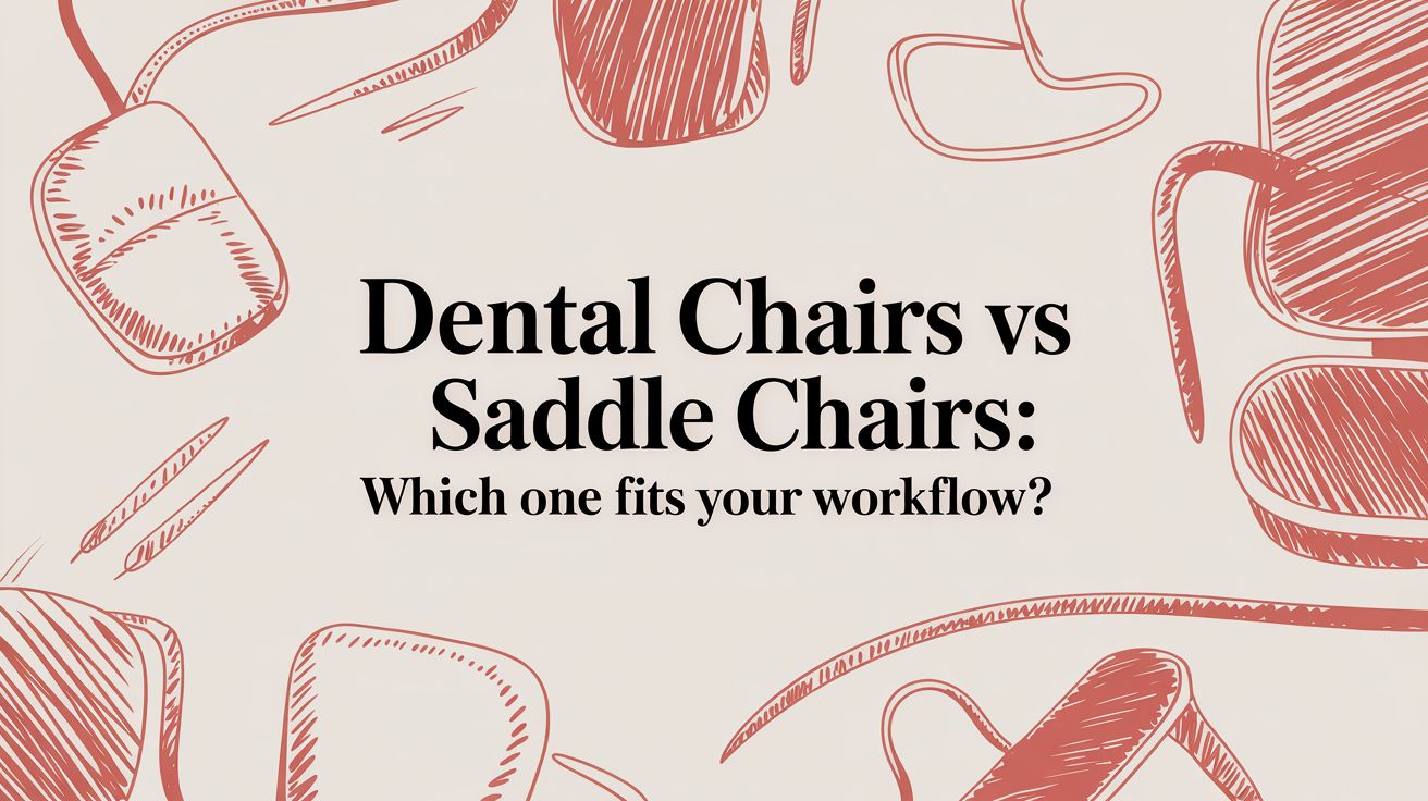 Dental Chairs vs Saddle Chairs: Which One Fits Your Workflow? - Sit Healthier