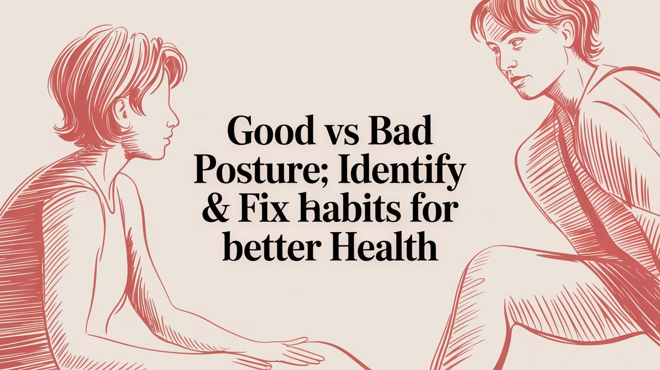 Good vs Bad Posture: A Practical Guide to Fixing Your Alignment in 2026 - Sit Healthier
