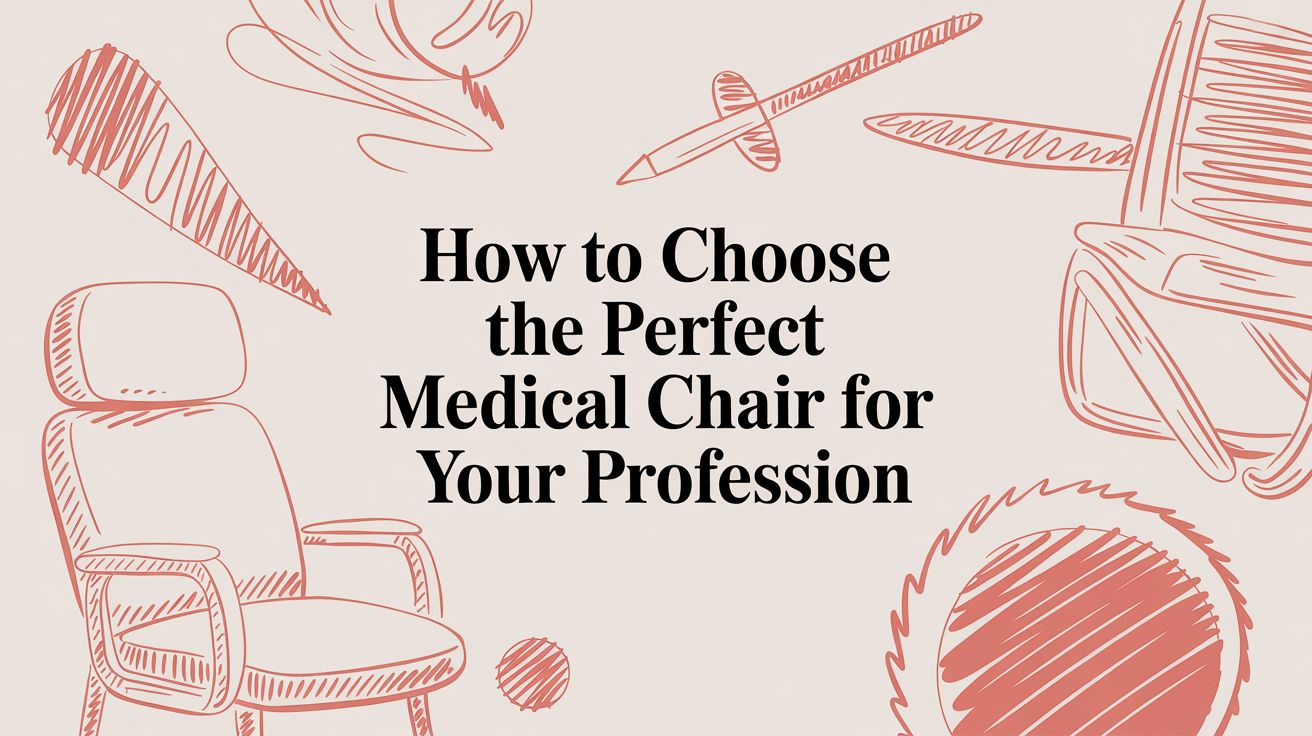 How to Choose the Perfect Medical Chair for Your Profession