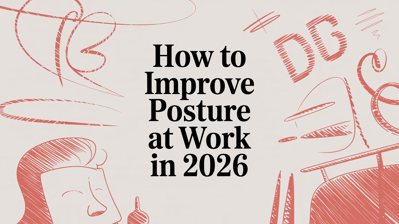 How to Improve Posture at Work: A Practical Guide - Sit Healthier
