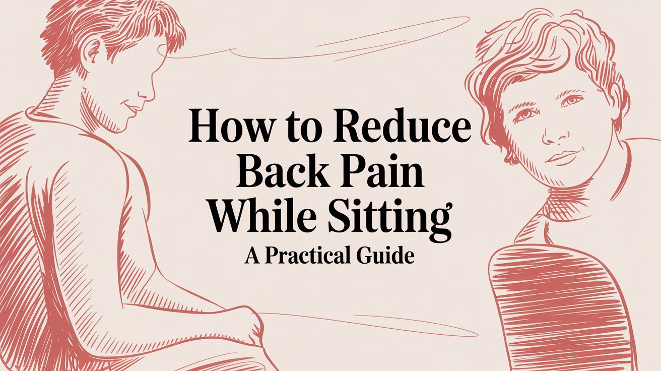 How to Reduce Back Pain While Sitting: An Authoritative Guide - Sit Healthier