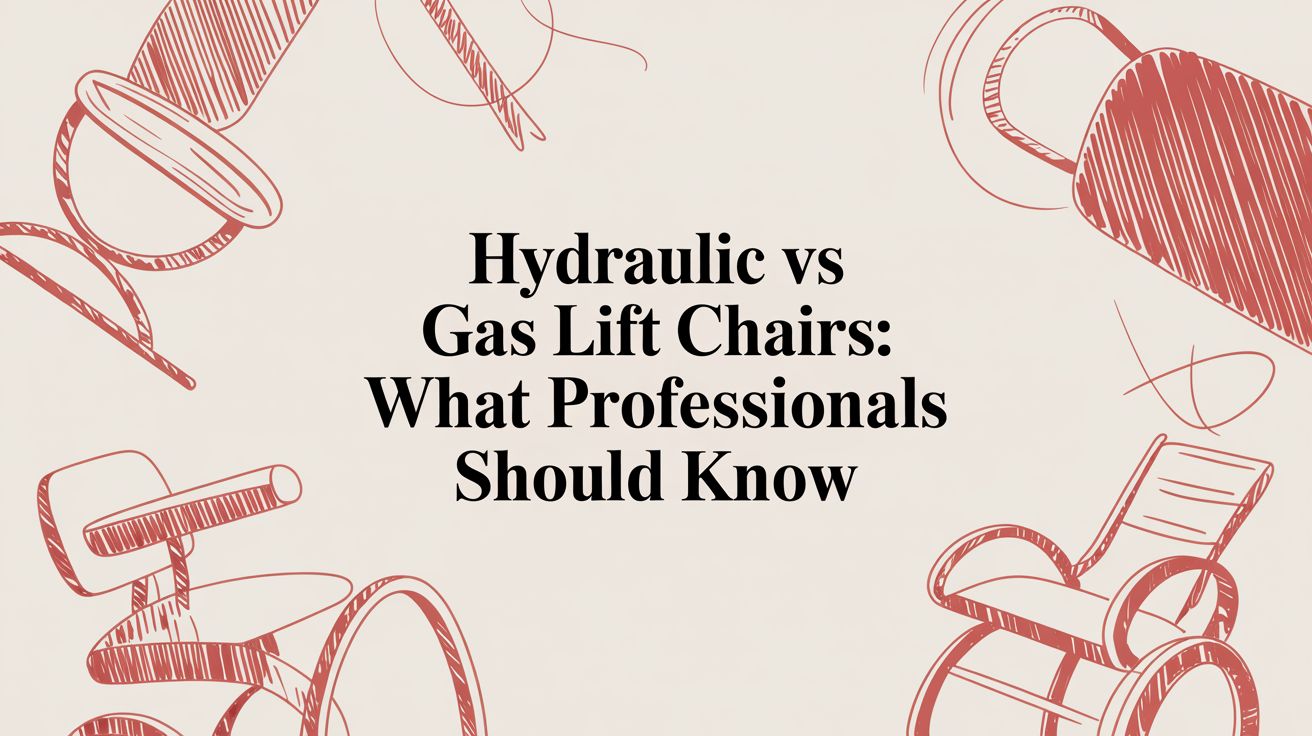 Hydraulic vs Gas Lift Chairs: What Professionals Should Know - Sit Healthier