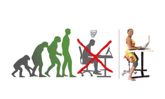 Sitting on a Saddle Chair Provides a Solution to a Lethal Paradigm - Sit Healthier
