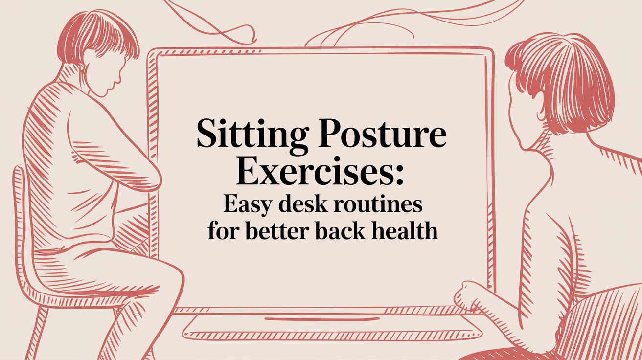 Sitting Posture Exercises: Simple Desk Routines for Better Back Health & Productivity - Sit Healthier