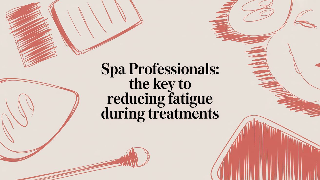 Spa Professionals: The Key to Reducing Fatigue During Treatments - Sit Healthier