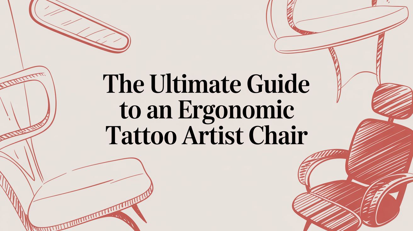 The Ultimate Guide to an Ergonomic Tattoo Artist Chair - Sit Healthier