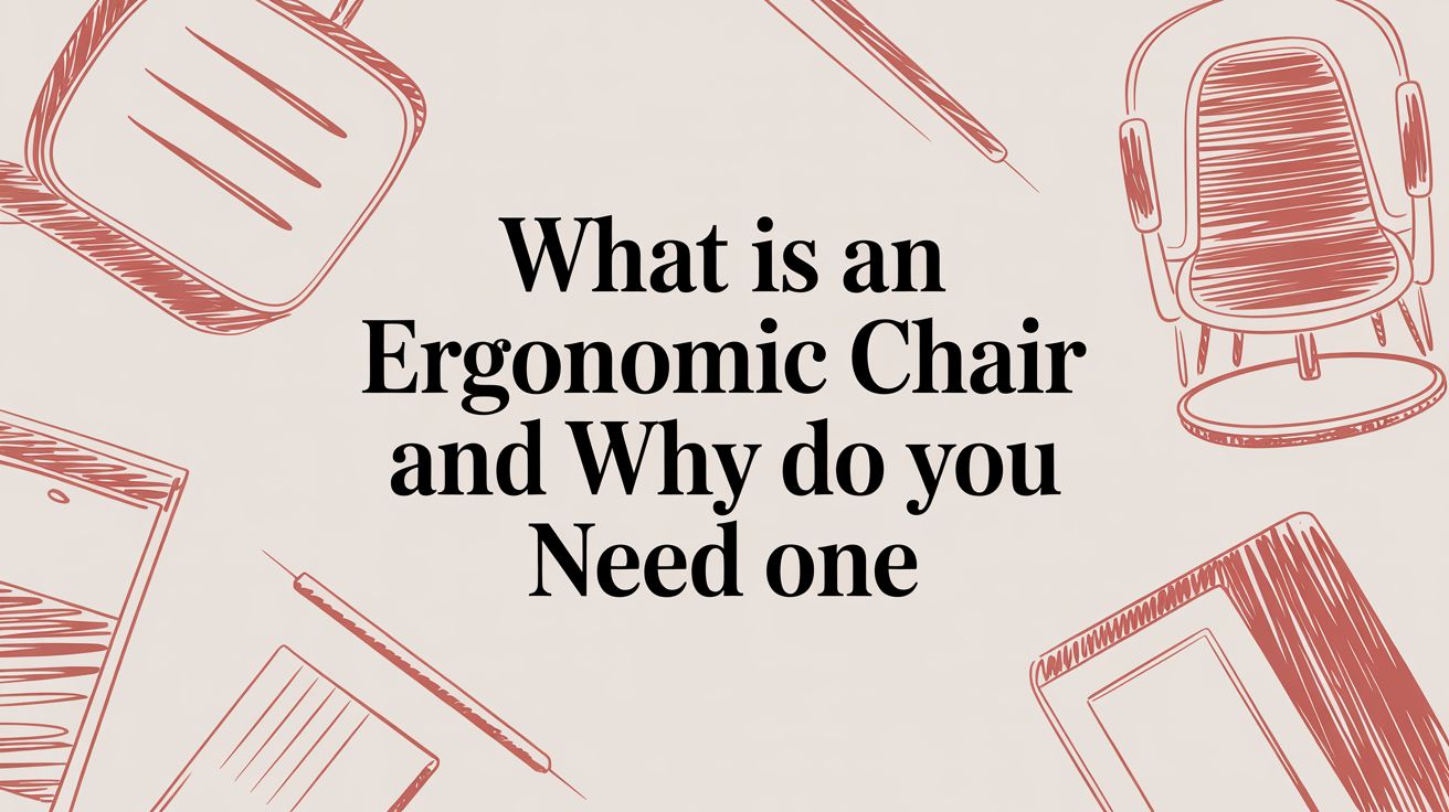 What Is an Ergonomic Chair and Why Do You Need One? - Sit Healthier