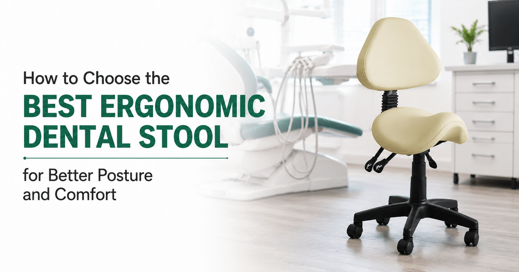What to look for in an ergonomic saddle stool