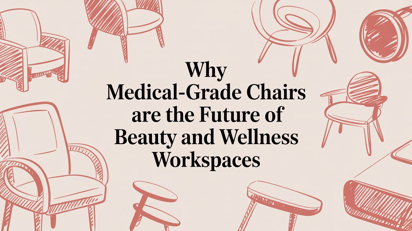 Why Medical-Grade Chairs Are the Future of Beauty and Wellness Workspaces - Sit Healthier