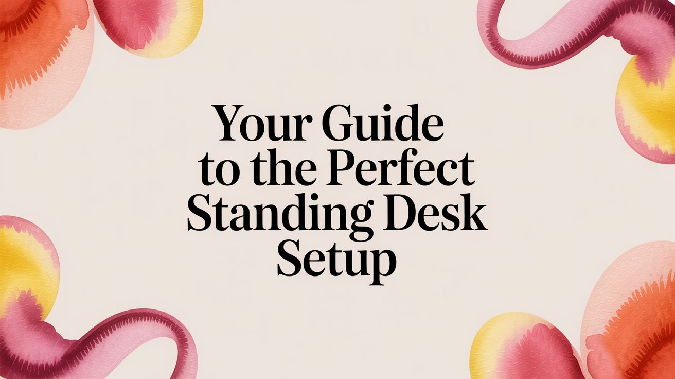Your Guide to the Perfect Standing Desk Setup - Sit Healthier