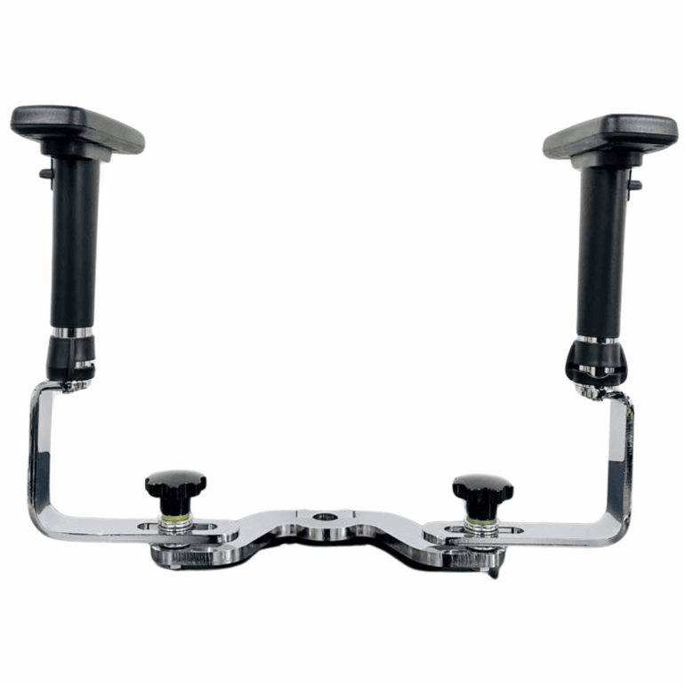 Swing-out Armrests/Elbow Supports for Both Hands (FLAT) | Sit Healthier