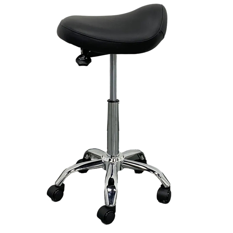 Saddle Stool: Heavy-Duty 500lb Capacity with Elegant Design | Sit Healthier