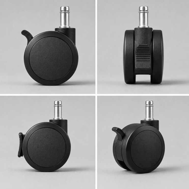 2-Inch Lockable Wheels | Sit Healthier - Sit Healthier