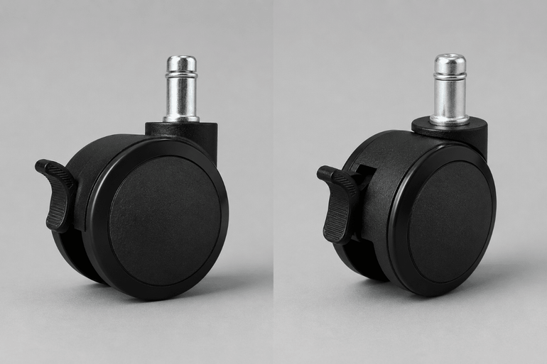 2-Inch Lockable Wheels | Sit Healthier - Sit Healthier