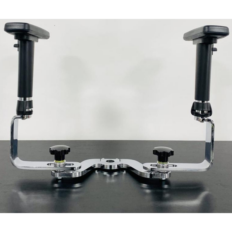 Swing-out Armrests/Elbow Supports for Both Hands (FLAT) | Sit Healthier