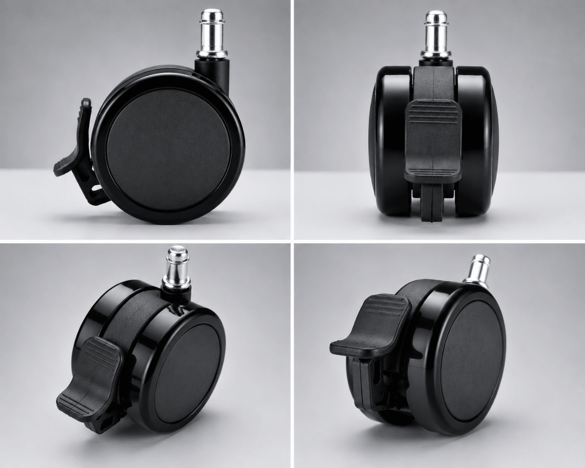 3-Inch Lockable Wheels for Sit Healthier Chairs and Stools - Sit Healthier