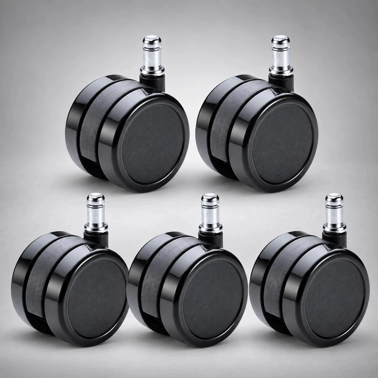 3" Soft Dual Wheel Casters - Set of 5 | SitHealthier - Sit Healthier
