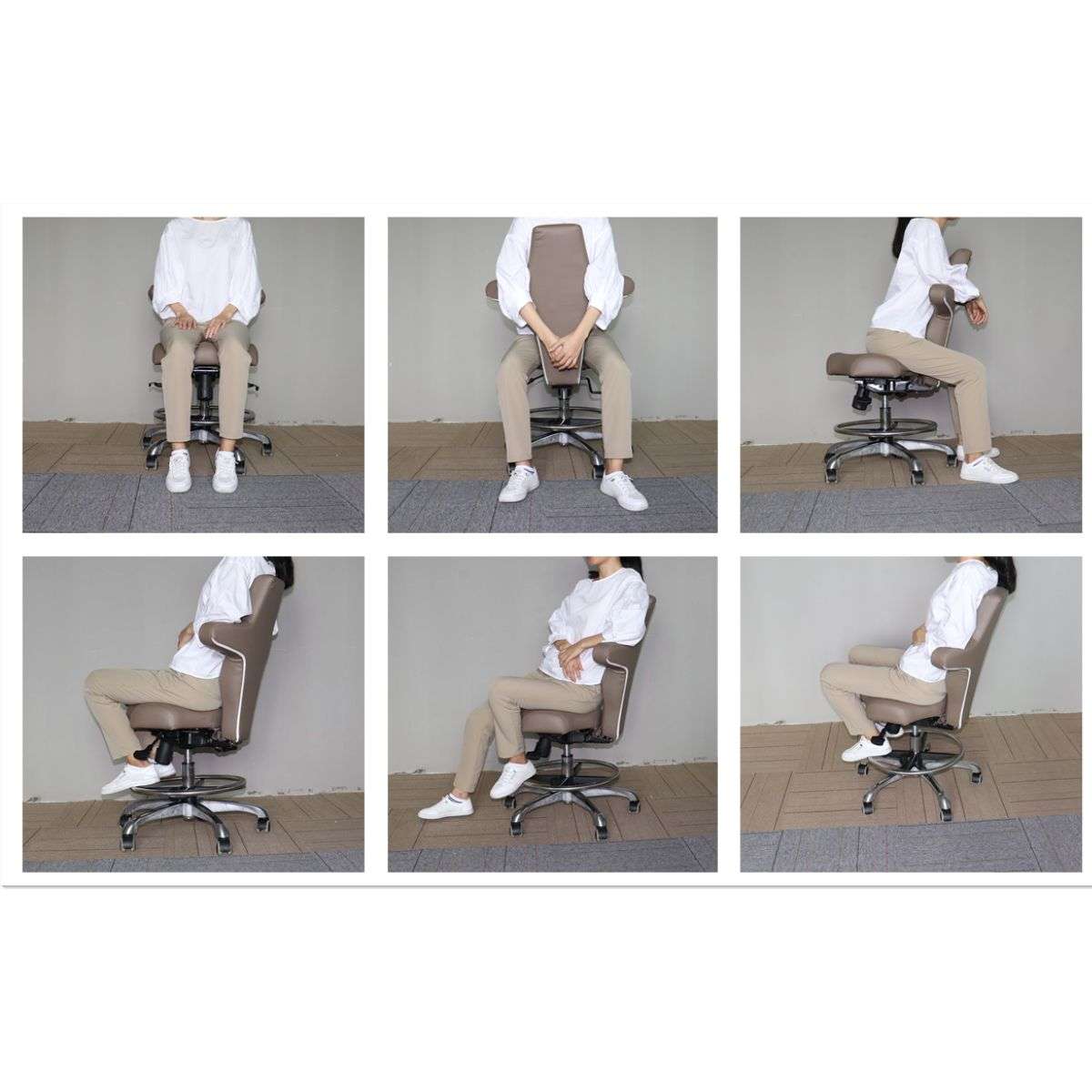 矯正用品・補助ベルト Jellyfish Chair Standard Amazon.com: Foldable Office Chair with Foot Rest, Ergonomic