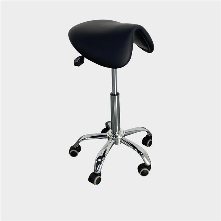 Professional Saddle Stool - Heavy-Duty 500 LB Capacity | Sit Healthier