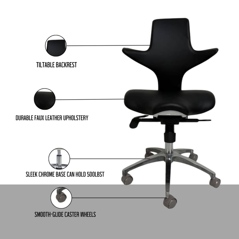 AeroSaddle Pro Surgeon-Style Ergonomic Chair | Sit Healtheir