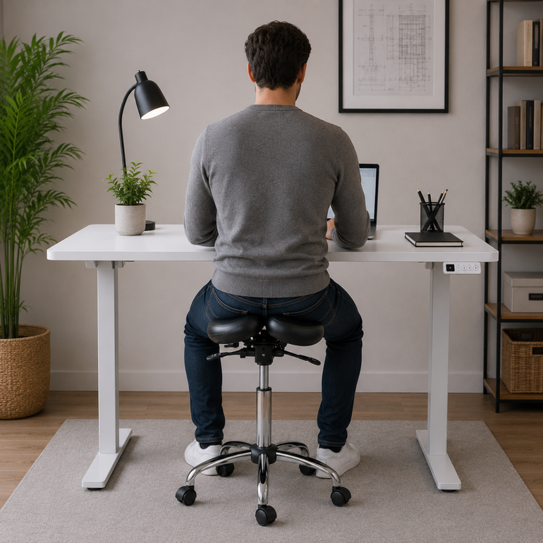 Sit Healthier Elevate Pro Single Motor Standing Desk - SX07 | Sithealthier