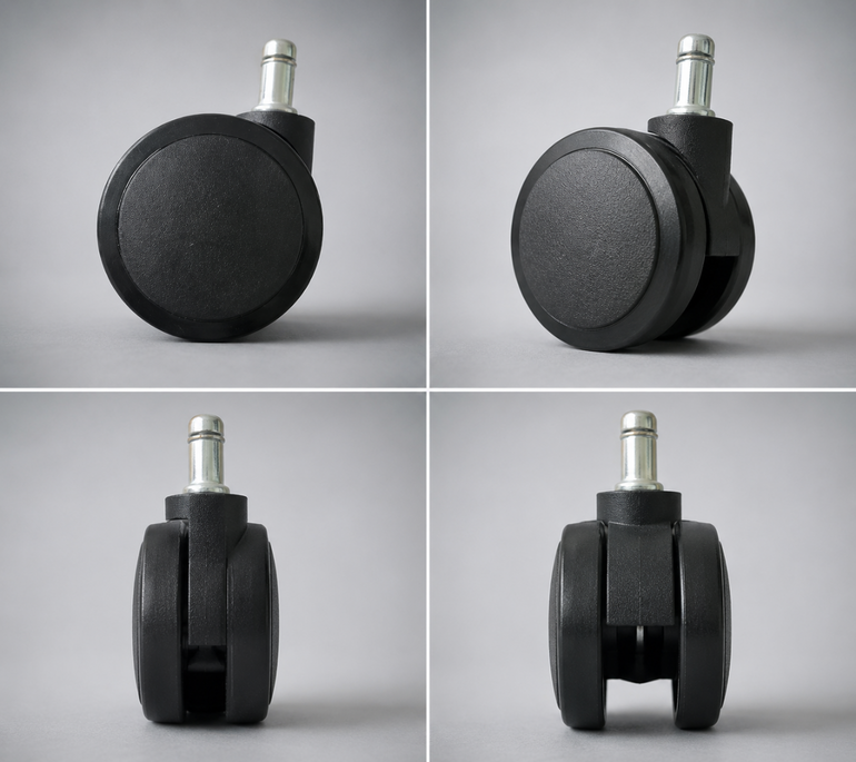 Standard Chair Wheels – 3” Casters | Sit Healthier