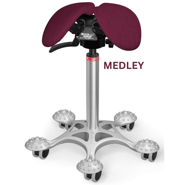 Salli SwingFit Ergonomic Saddle Chair or Stool Sit Healthier