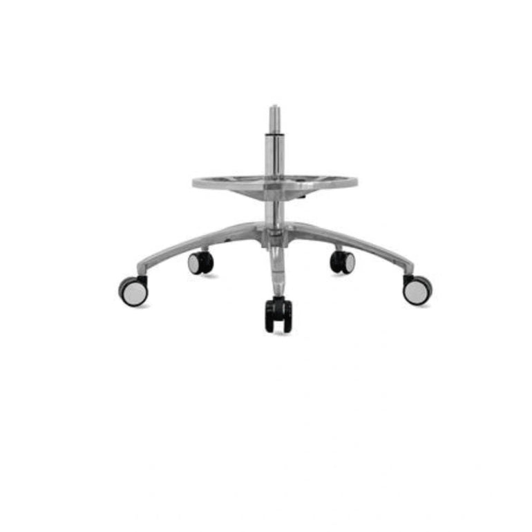 Adjustable Aluminum Footrest Ring for Stools and Chairs | Sit Healthier - Sit Healthier