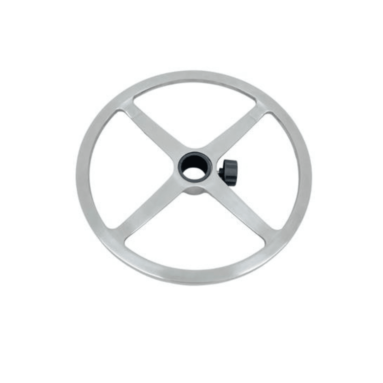 Adjustable Aluminum Footrest Ring for Stools and Chairs | Sit Healthier - Sit Healthier