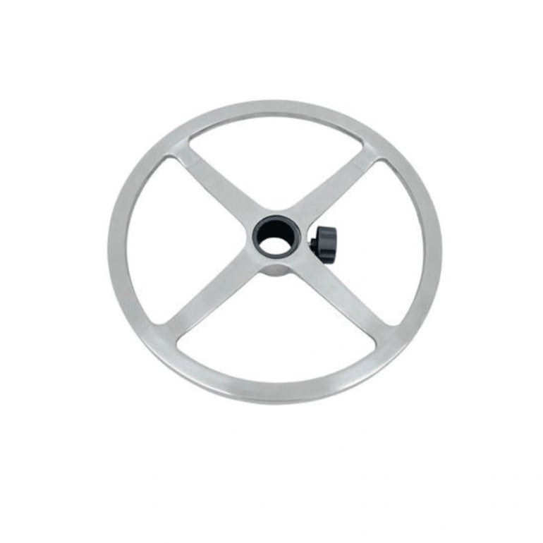 Adjustable Aluminum Footrest Ring for Stools and Chairs | Sit Healthier - Sit Healthier
