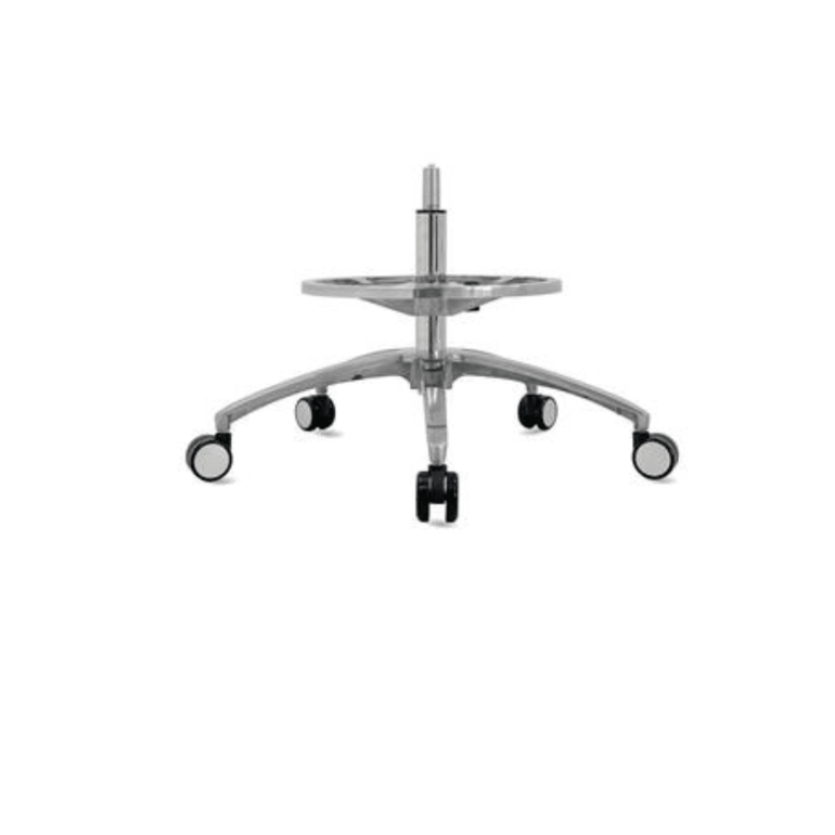 Adjustable Aluminum Footrest Ring for Stools and Chairs | Sit Healthier - Sit Healthier