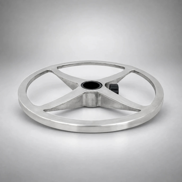 Adjustable Aluminum Footrest Ring for Stools and Chairs | Sit Healthier - Sit Healthier