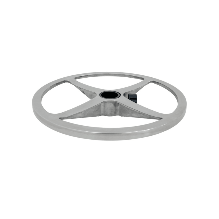 Adjustable Aluminum Footrest Ring for Stools and Chairs | Sit Healthier - Sit Healthier
