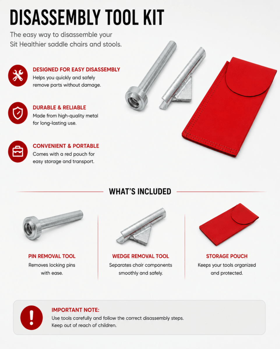Chair/Stool Disassembly Tool - Sit Healthier