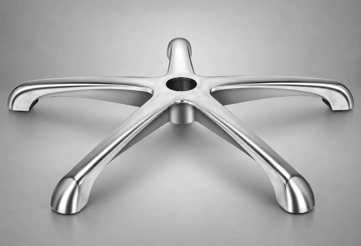 Classic Metal 5-Star Base for Sit Healthier Saddle Chairs - Sit Healthier