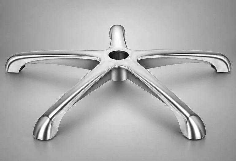 Classic Metal 5-Star Base for Sit Healthier Saddle Chairs - Sit Healthier