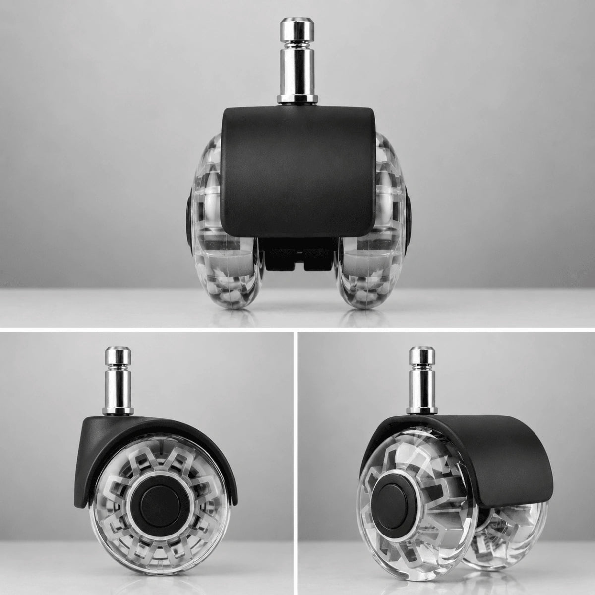 Dual Inline Wheels for Sit Healthier Chairs and Stools - Sit Healthier