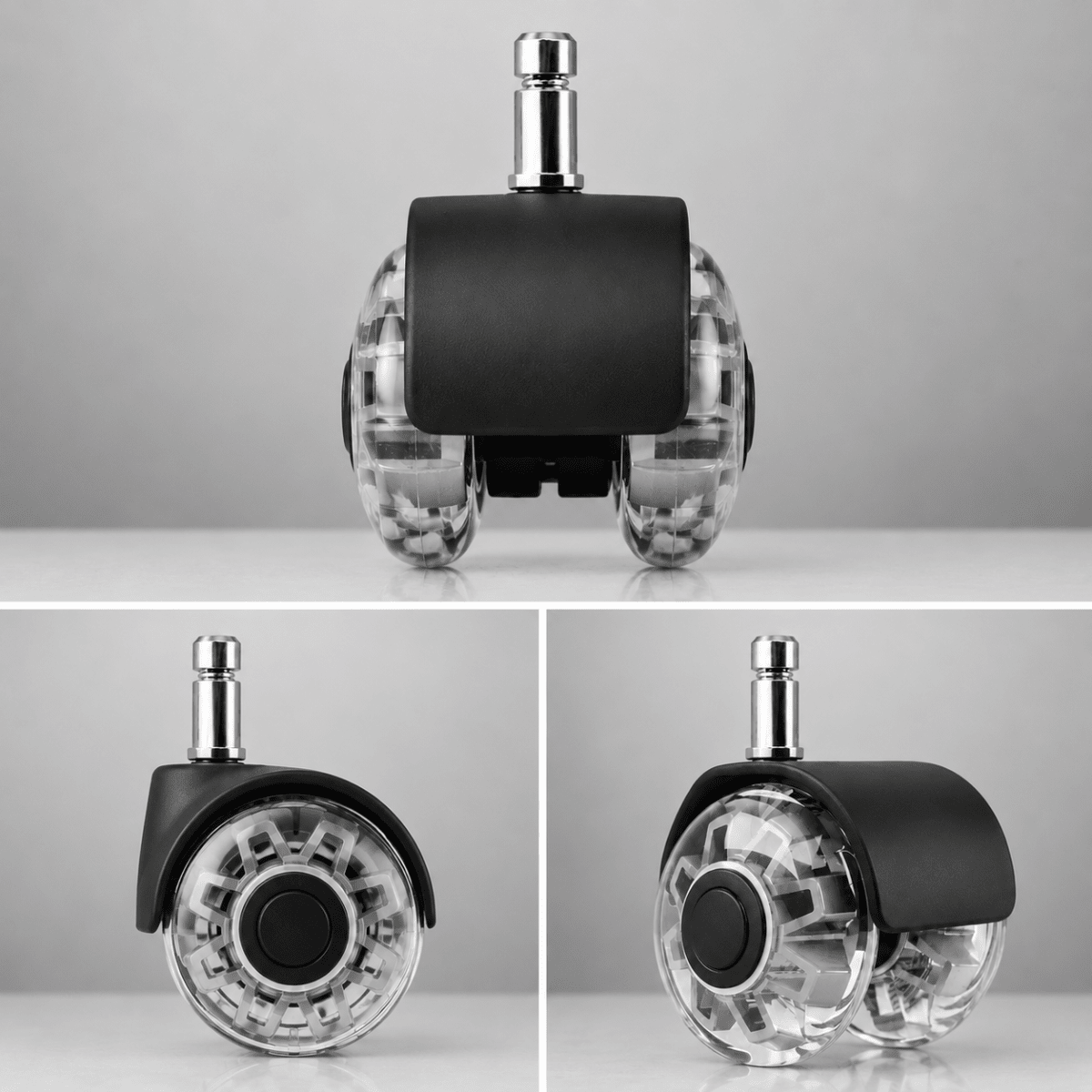 Dual Inline Wheels for Sit Healthier Chairs and Stools - Sit Healthier