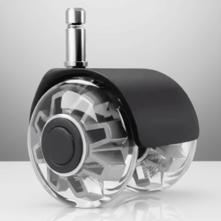 Dual Inline Wheels for Sit Healthier Chairs and Stools - Sit Healthier