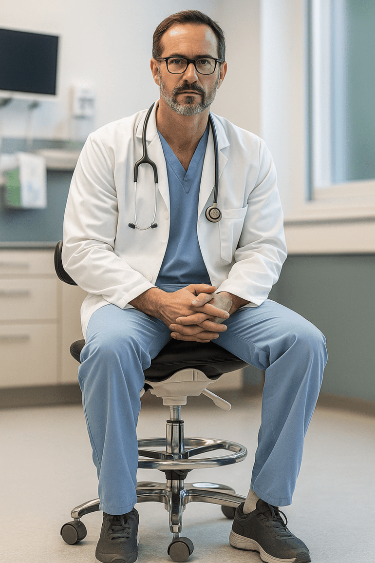 Ergo ProComfort Chair for Surgeons and Medical Pro - Sit Healthier