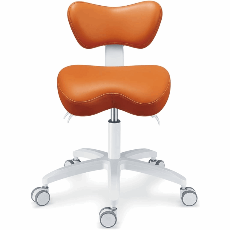 ErgoDent Professional Dental Operator Waterfall-Style Seat Chair - Sit Healthier