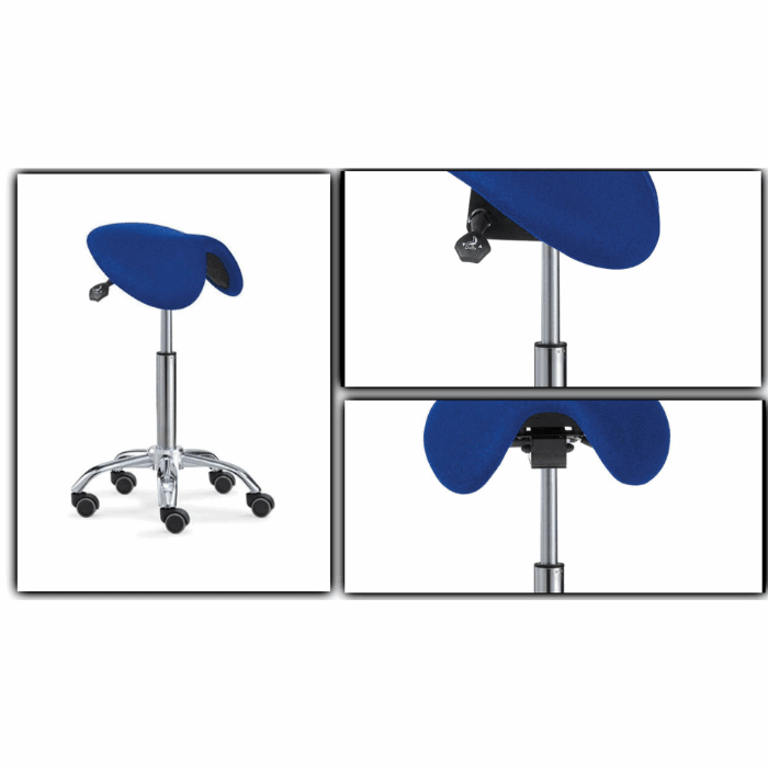 Ergonomic MultiFuction English Saddle Stool or Chair for BetterPosture - Sit Healthier