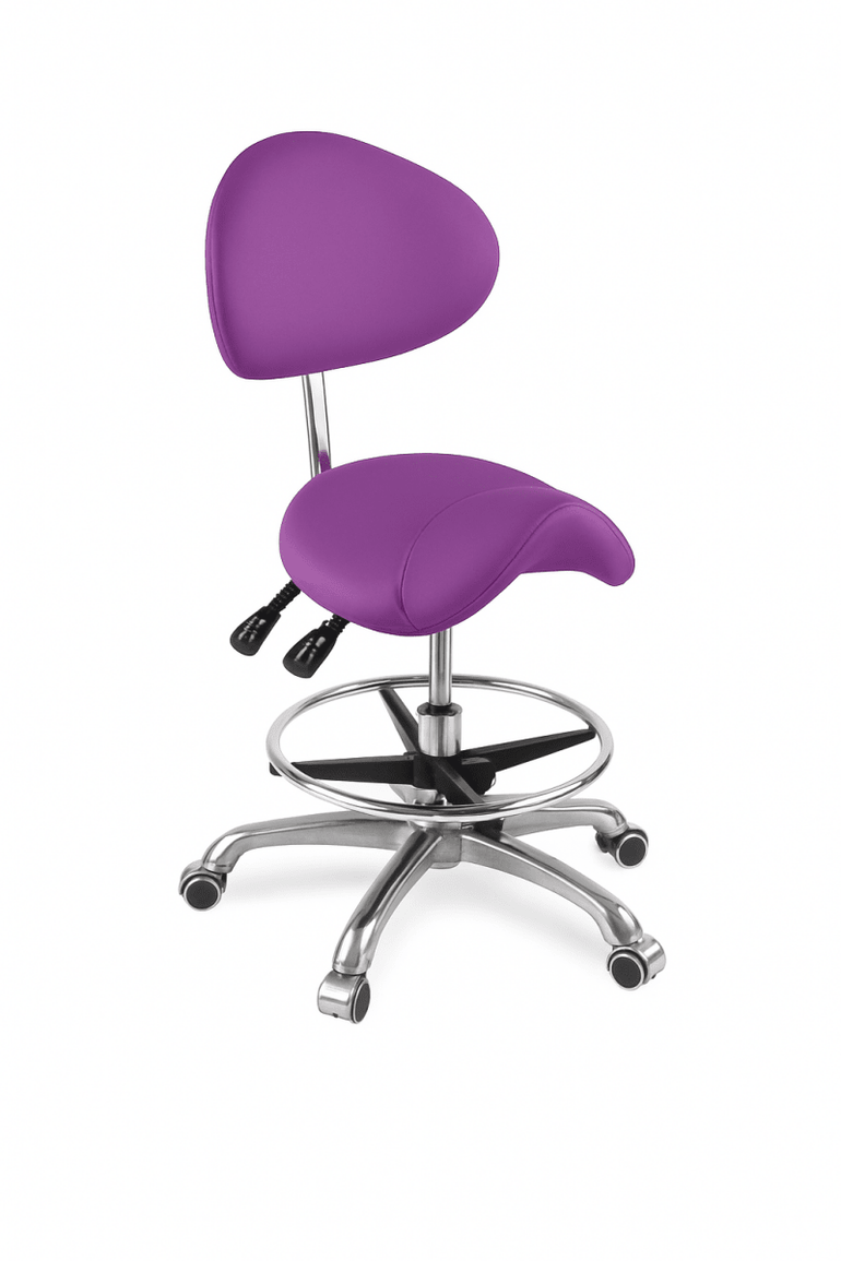 Ergonomic Saddle Seat for Medical & Dental Use - Sit Healthier