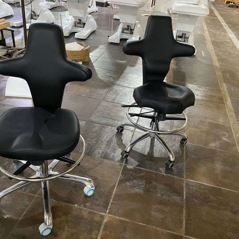 Ergonomic Surgeon Chair with FootRest for Precision Surgical and Dental Work - Sit Healthier