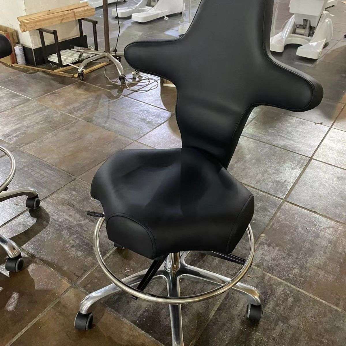 Ergonomic Surgeon Chair with FootRest for Precision Surgical and Dental Work - Sit Healthier