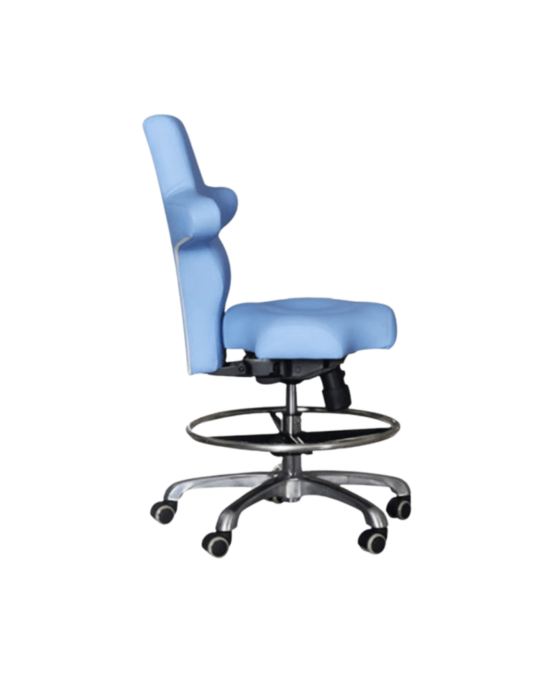 Ergonomic Surgeon Chair with FootRest for Precision Surgical and Dental Work - Sit Healthier