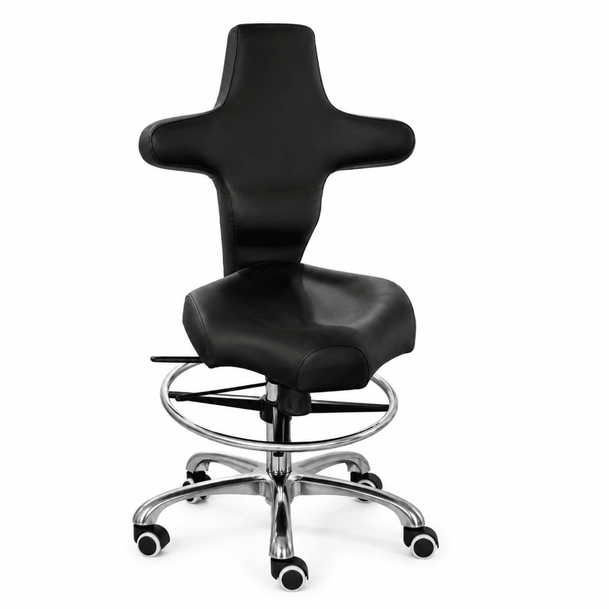 Ergonomic Surgeon Chair with FootRest for Precision Surgical and Dental Work - Sit Healthier